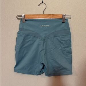 Alphalete Blue Workout Shorts